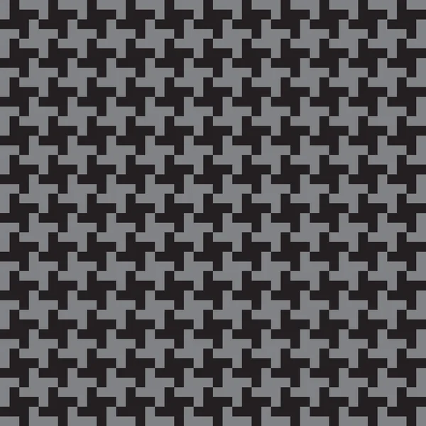 Seamless hounds-tooth pattern background with black and white