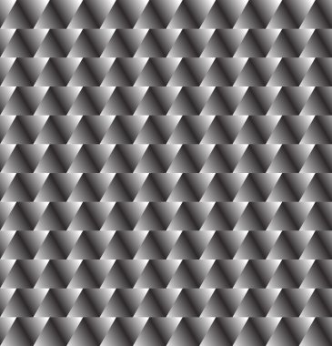 bir üçgen şeklinde