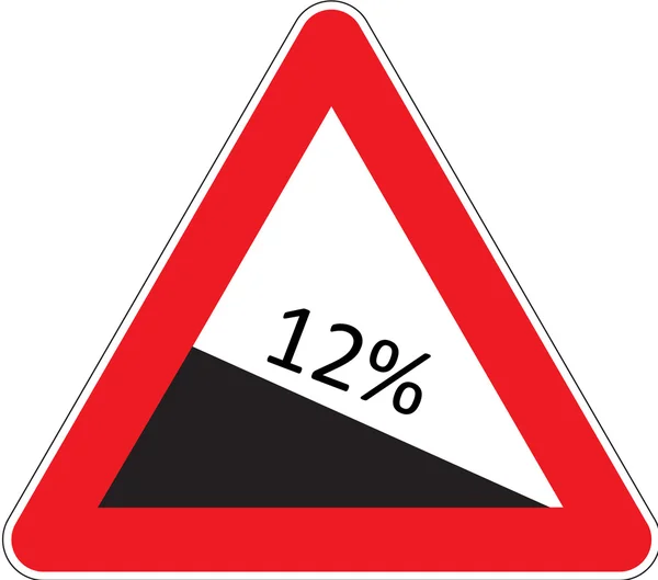 Vettore dei segnali di avvertimento - illustrazione — Vettoriale Stock