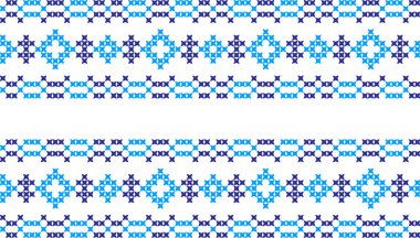 Saydam arka plan üzerine işlemeli desen