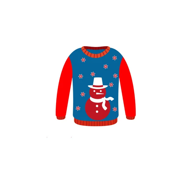 Vector Suéteres Feos Para Fiesta Navidad Jersey Punto Con Patrones — Archivo Imágenes Vectoriales