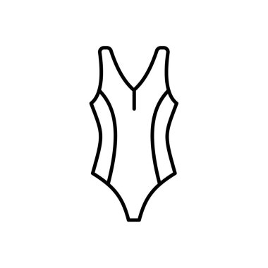 Taslak, beyaz arkaplanda izole edilmiş basit vektör mayo ikonu. eps