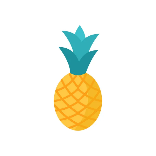 Ananas Symbol Vektor Illustration Cartoon Stil Eps — Stockvektor