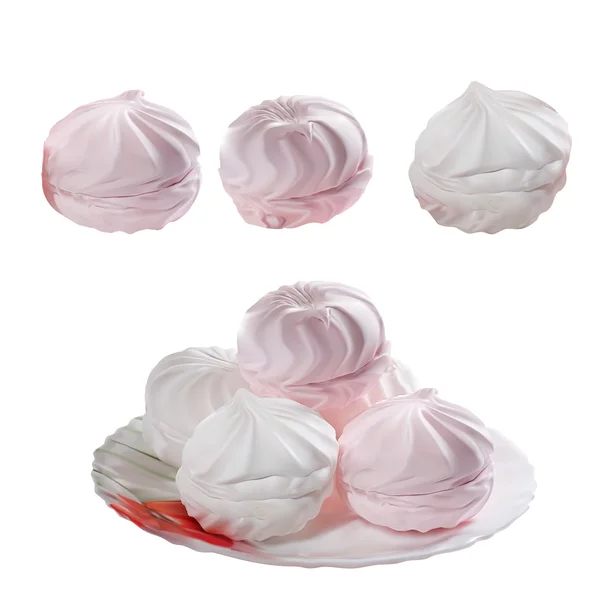 pembe ve beyaz krema