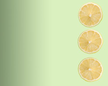 Üç dilim limon