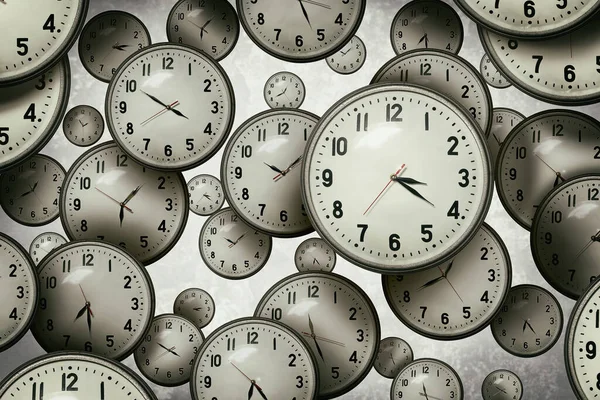 Background Clocks Time Concept — Stock Photo, Image