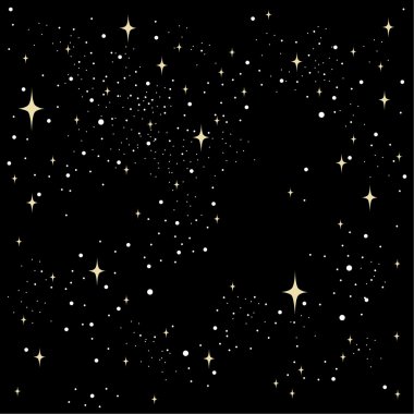 Yıldız bej ve siyah bir arka plan üzerine beyaz.