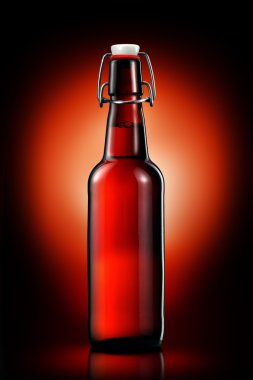 En iyi siyah izole light bira şişe salıncak