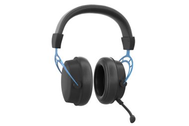 Oyun kulaklıklarının bulut oyunu ve yayını için mikrofonla 3 boyutlu yorumlanması