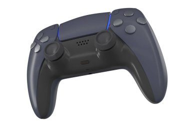 Gerçekçi video oyunu denetleyici kırpma yolu ile beyaz üzerinde izole.