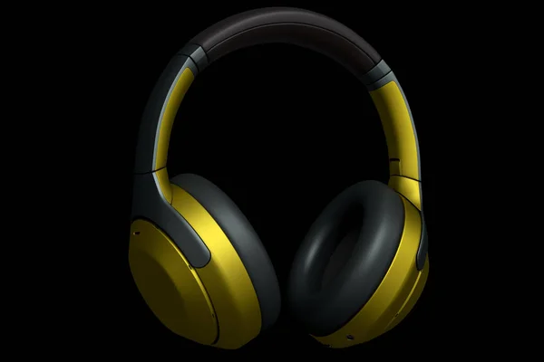 3D rendering of gaming headphones for cloud gaming and streaming — Stock Photo, Image