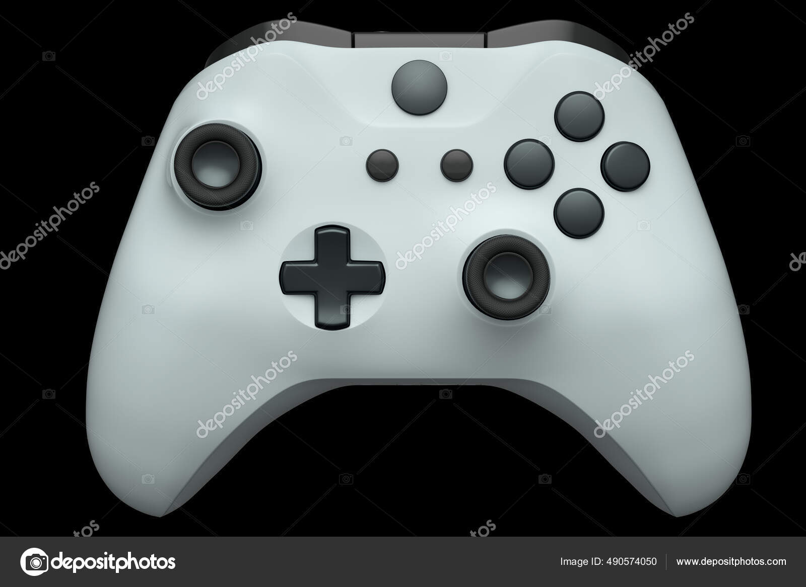 Joystick Realista Para Controlador Vídeo Game Fundo Preto Renderização  Equipamentos — Foto © CheersGroup #490574050, image size:1600x1167