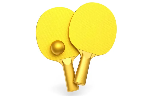 ➤Pala Ping Pong Antivandalica Amarillo - Palas Tenis Mesa l Color Amarillo
