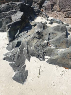 Sahilin güzel manzarası