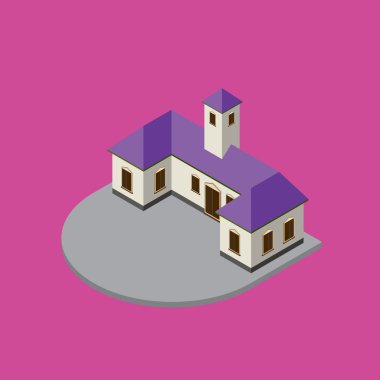  modern mimari vektör.