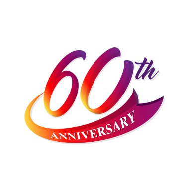 Yıldönümü Amblemler şablon tasarımı