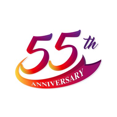 Yıldönümü Amblemler şablon tasarımı