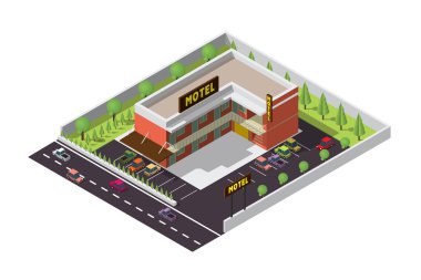Isometric Otel Binası