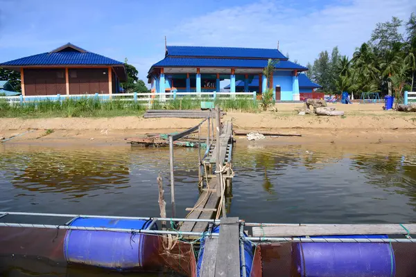 Narathiwat Thailand January 2021 Building Pula Rayor Kalae Tapae Pulau — 图库照片