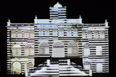 BANGKOK, THAILAND 17 HAZİRAN 2021: Bangkok Tasarım Festivali 2021 Doğu Asya Binası 'nda (Soi Charoenkrung 40) düzenlenecek olan Bangkok Projesi Haritalama Yarışması 2021.