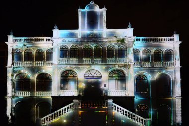 BANGKOK, THAILAND 17 HAZİRAN 2021: Bangkok Tasarım Festivali 2021 Doğu Asya Binası 'nda (Soi Charoenkrung 40) düzenlenecek olan Bangkok Projesi Haritalama Yarışması 2021.