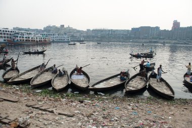 Buriganga Nehri stok fotoğraf
