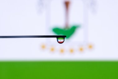 Ekvator Ginesi ülke bayrağı stok fotoğraf