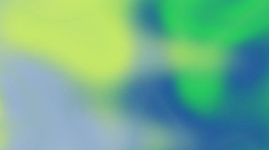 Yumuşak eğimli mavi ve yeşil renkleri harmanlayan.