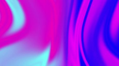 Renkli 4K soyut arkaplan. Pembe ve elektrik mavisi kıvrımları pürüzsüz. Dijital tasarım veya hareket grafikleri için ideal. Yüksek kalite 4k görüntü