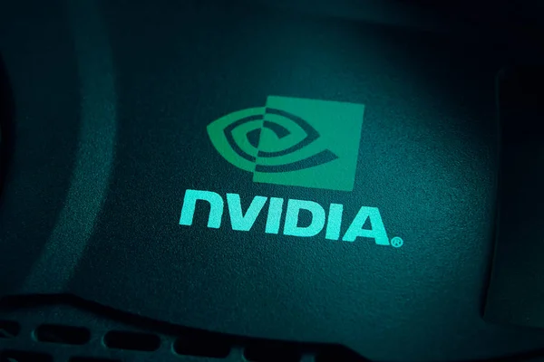 Nvidia标志宏 — 图库照片