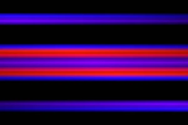Set Von Abstrakten Leuchtenden Neon Linien Unterschiedlicher Stärke Abstrakte Digitale — Stockfoto