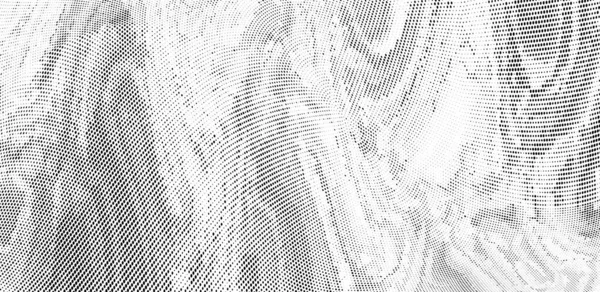 Modèle Monochrome Abstrait Demi Teinte Grunge Lignes Dynamiques Douces Illustration — Image vectorielle