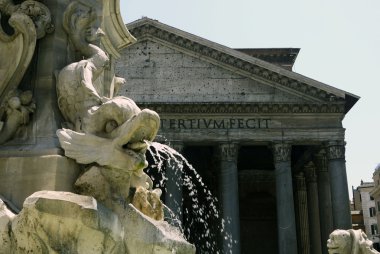 Pantheon, Rome. İtalya