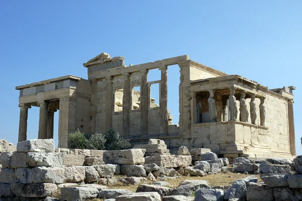 Erechtheum, Atenas. GRÉCIA . — Fotografia de Stock