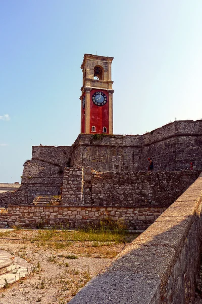 Eski kale, Korfu. Yunanistan.