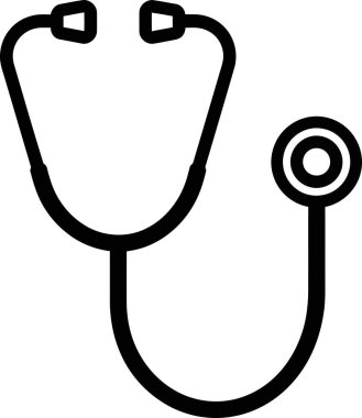 Steteskop tasviri tıbbi bir araçtır.