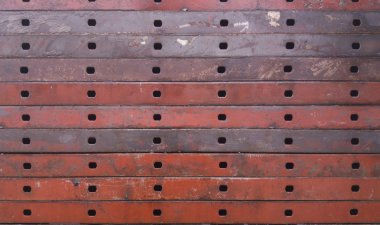 doku ve arka plan deseni çelik malzemeler pas