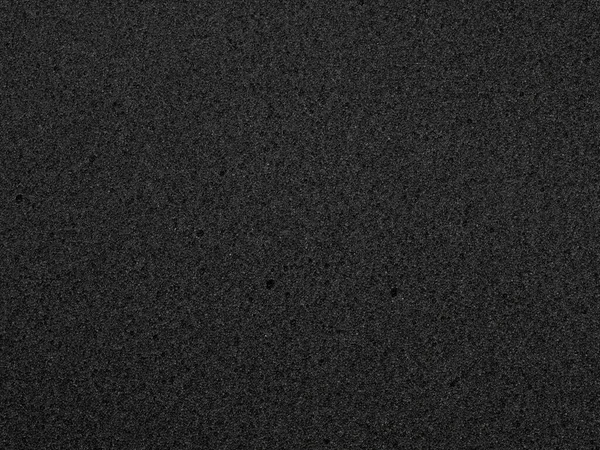 Lapos Fekete Hab Gumi Szivacs Textúra Háttér — Stock Fotó