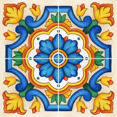 Suluboya el İtalyan Akdeniz kiremitlerini çekti