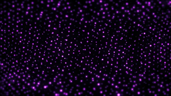 3d render abstract digital particles on black background with dots — Stock Photo, Image