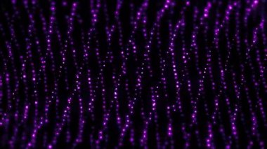 3D render parçacıklar noktalı