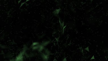 3D render soyut pleksus bağlantıları arka plan