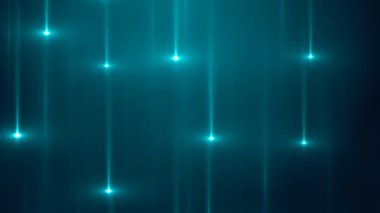 3D render arka plan dikey ışık çizgileri ve mercek parlamaları.