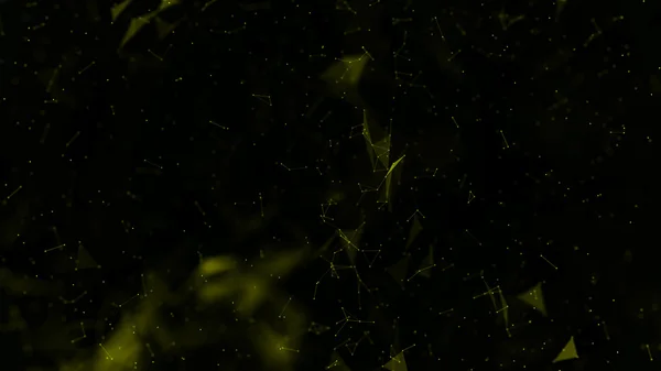 3D render soyut pleksus bağlantıları arka plan — Stok fotoğraf