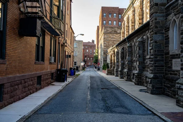 宾夕法尼亚州哈里斯堡市的一条巷道 — 图库照片