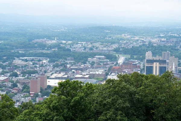 Pennsylvania, Reading şehrinin yüksek açılı görüntüsü.