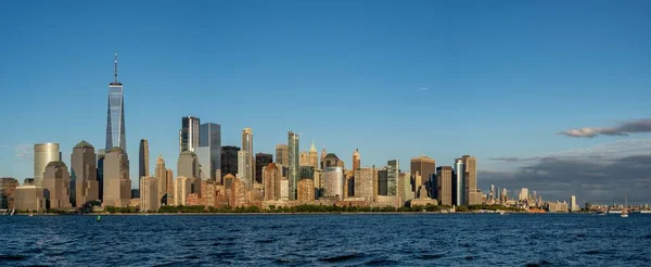 Нью Йорк Нью Йорк Сентября 2020 Года Вид Небоскребы Острова — стоковое фото