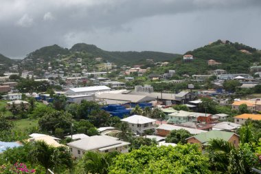 Grenada 'daki The Lime' ın yüksek açılı görüntüsü.