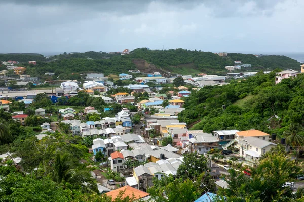 Una Vista Della Calce Grenada Una Giornata Nuvolosa — Foto Stock