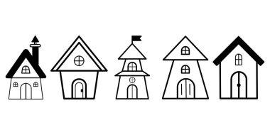 En küçük ev simgesi dizaynı